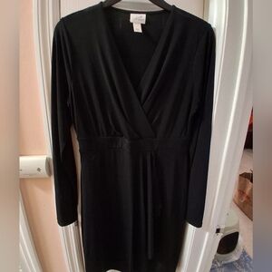 Collection B Black Long Sleeve Dress